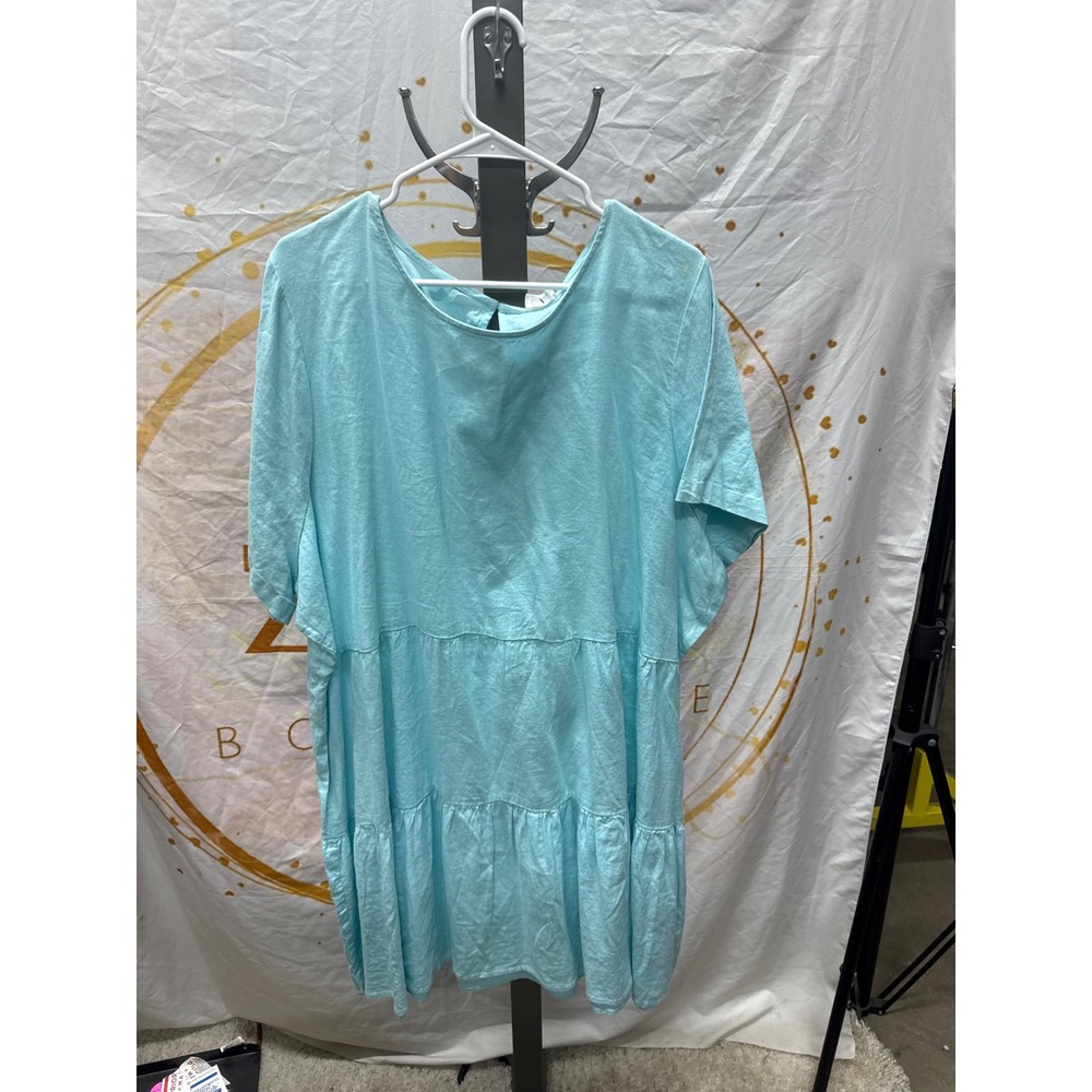 Cotton on Body Women Dress Shirt‎ Blue Size 22